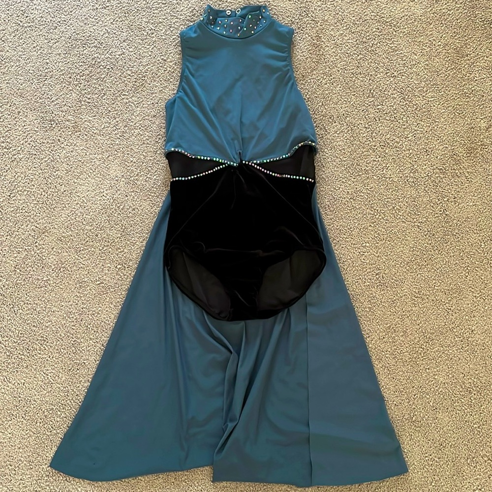 This is a child large dance costume. Worn 4-5 times for competitions.
